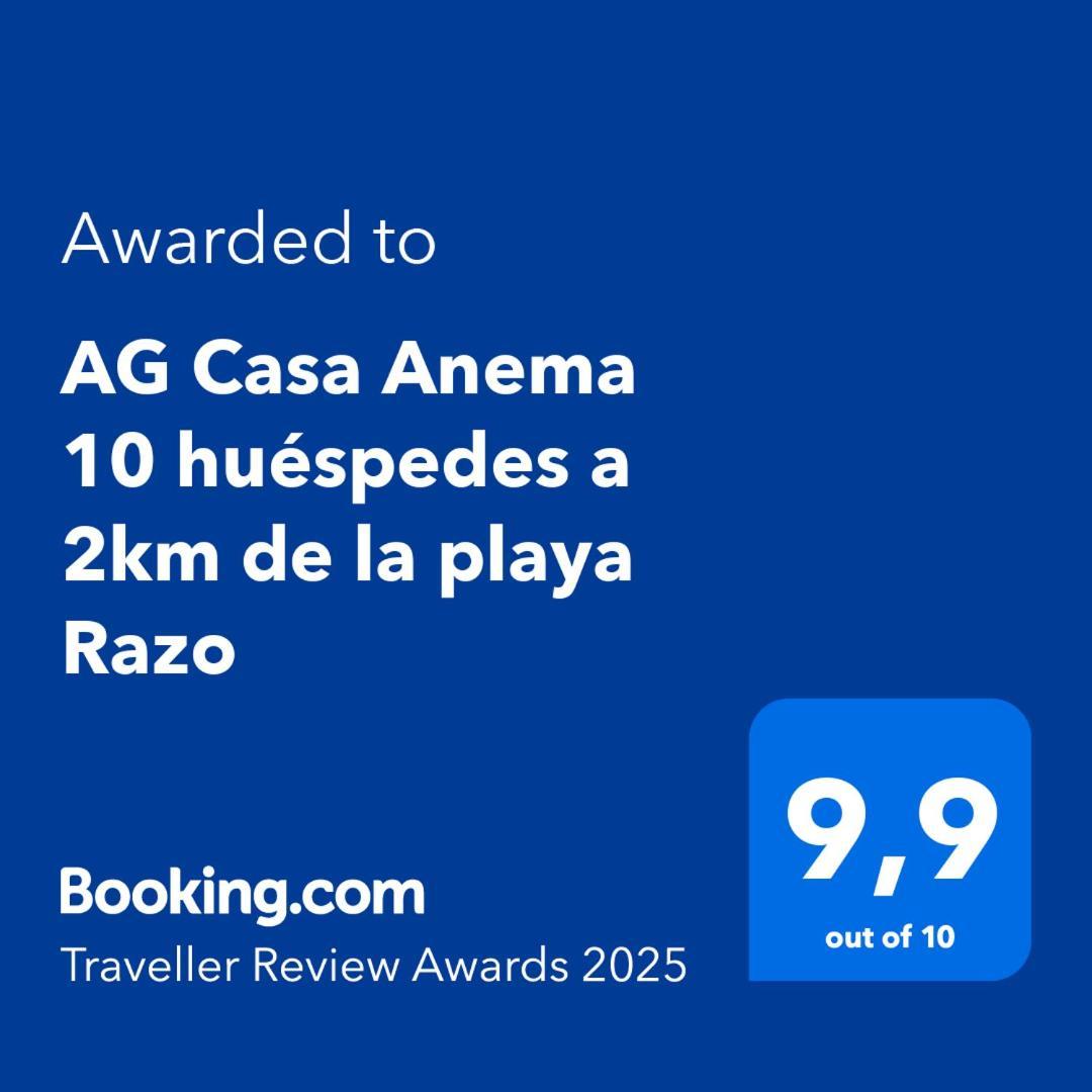 Willa Ag Casa Anema 10 Huespedes A 2Km De La Playa Razo A Coruña Zewnętrze zdjęcie